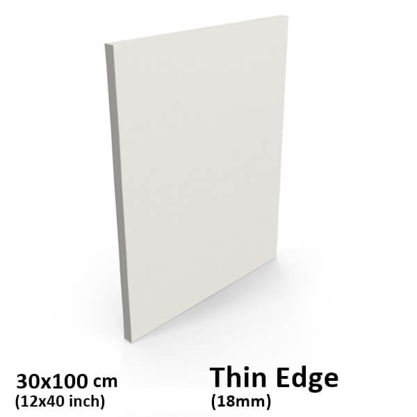 30x100cm thin edge canvas