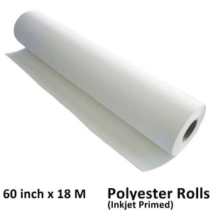 60 inch x 18 meter M Meters Polyester Inkjet canvas rolls